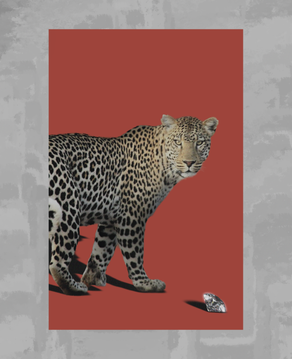 Leopard Luxury Minimal Poster