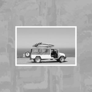 Vintage Surf Truck Poster